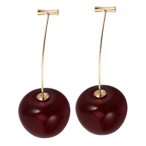 CLISPEED Ohrringe Damen Kupfer Leicht Lange Baumelnde Ohrhänger Süß Stylisch Für Alltag Party von CLISPEED