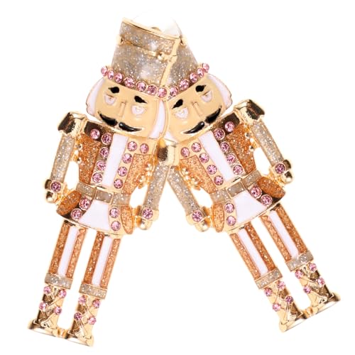 CLISPEED Ohrringe für Frauen Funkelnde Bunte Strass Ohrhänger Eleganter Weihnachtsschmuck Ohrstecker Festliche Accessoires für Weihnachts und Silvesterpartys von CLISPEED