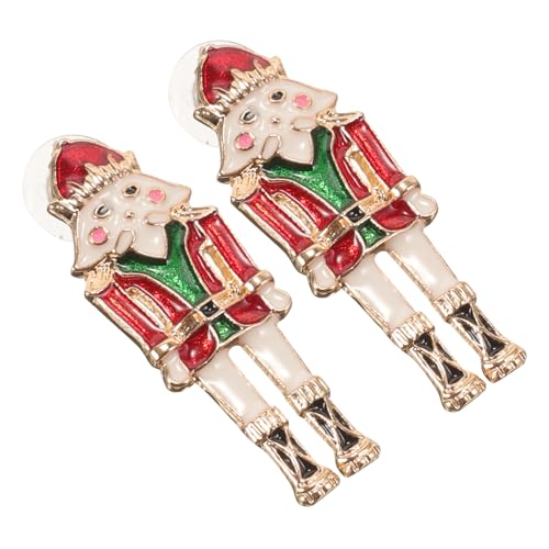 CLISPEED Ohrstecker Damen Ohrringe Festliche Party Schmuck Weihnachtsohrringe für Frauen und Mädchen Vielseitig Kombinierbar Stylisch CLISPEED Ohrstecker Damen Ohrringe Festliche Party Schmuck Weihnachtsohrringe für Frauen und Mädchen Vielseitig Kombinierbar Stylisch von CLISPEED