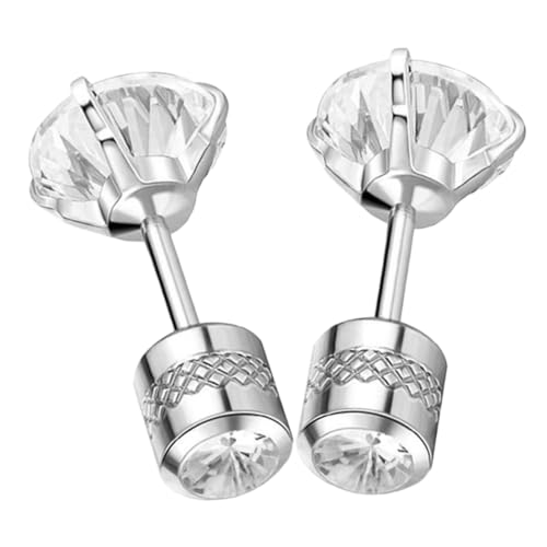 CLISPEED Ohrstecker mit Funkelnden Zirkonia Unisex Strass Ohrhänger Leicht Langlebig Komfortabel Teiliges als für Damen und Mädchen von CLISPEED
