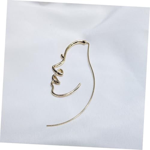 CLISPEED Personality Ohrstecker Damen Abstrakte Gesichtsform Ohrschmuck Leicht Elegant Chic für Frauen Alltag Party CLISPEED Personality Ohrstecker Damen Abstrakte Gesichtsform Ohrschmuck Leicht Elegant Chic für Frauen Alltag Party von CLISPEED