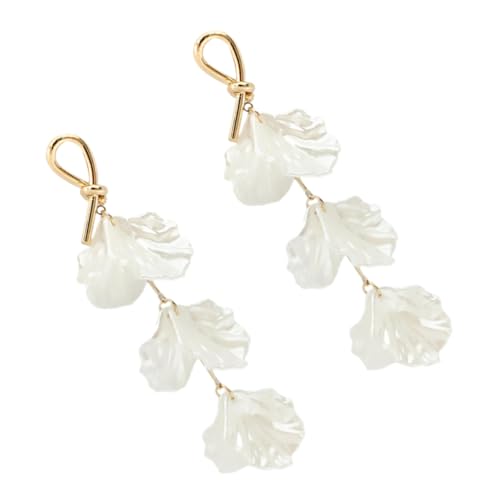 CLISPEED Petal Ohrringe Damen Hängend Sommer Schmuck Kreativ Modisch Star Design Festlich von CLISPEED