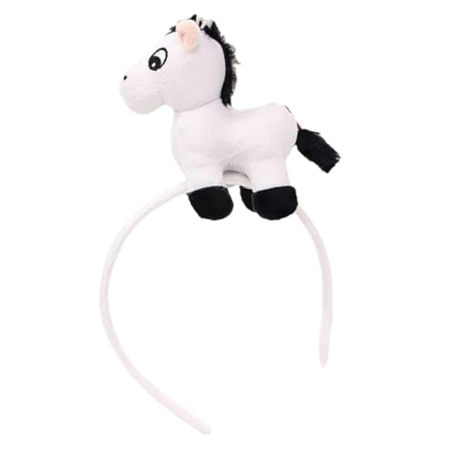 CLISPEED Pferde-cosplay-stirnband Flauschiges Haarband Mit Tierkopfdesign Zum Waschen Gesichts Für Partys Make-up Und Alltag CLISPEED Pferde-cosplay-stirnband Flauschiges Haarband Mit Tierkopfdesign Zum Waschen Gesichts Für Partys Make-up Und Alltag von CLISPEED