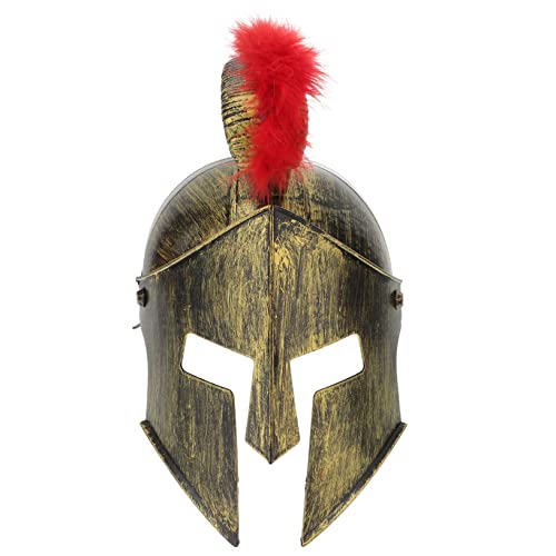 CLISPEED Plastic Ritterhelm Cosplay Hut Festival Kostüm Zubehör für Erwachsene Karneval Maske Verstellbarer Helm für Party und Verkleidung von CLISPEED