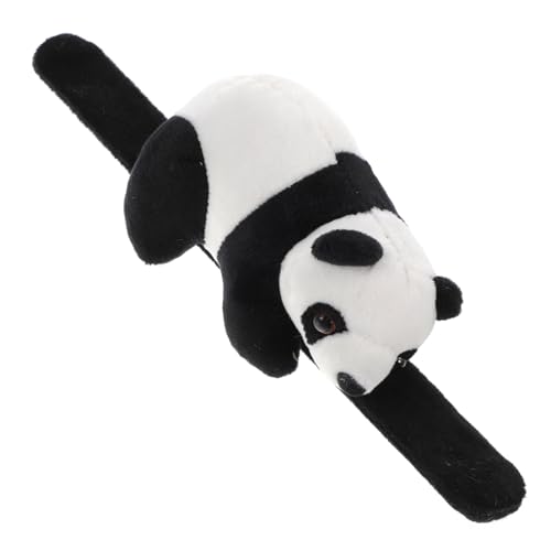 CLISPEED Plüsch Panda Schnapparmband Armband Kuscheliges Tier Party Mitgebsel Favors für Jungen und Mädchen Fühlbar Einfach Ablegen für Geburtstagsfeiern und Klassenzimmerpreise von CLISPEED