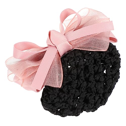 CLISPEED Professionelles Haarnetz Damen Elastisch Langlebig Schleifen Design Vielseitiger Kopfschmuck für Büro Bank Hotel Geeignet Klassisch Ordentliche Frisur von CLISPEED