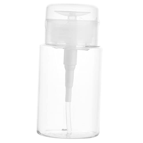 CLISPEED Reise Pumpflasche Nachfüllbare Tragbare Kosmetikflasche Für Make-up-entferner Lotion Shampoo Für Und Unterwegs Transparentes Design Material von CLISPEED