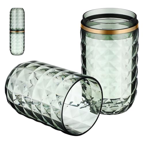 CLISPEED Reisezahnputzbecher Halter für Zahnbürstenbecher klein wiederverwendbar Zahnbürstenhalter mit Becher Reisen Zahnbürsten Organizer Zahnbürstenabdeckungen das Haustier Grün CLISPEED Reisezahnputzbecher Halter für Zahnbürstenbecher klein wiederverwendbar Zahnbürstenhalter mit Becher Reisen Zahnbürsten Organizer Zahnbürstenabdeckungen das Haustier Grün von CLISPEED