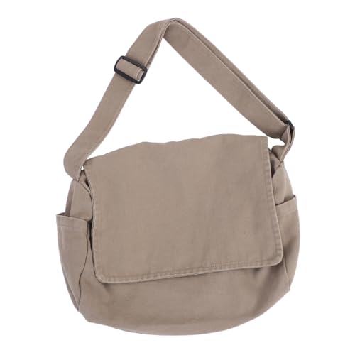 CLISPEED Retro Damen Canvas Umhängetasche mit Großer Kapazität Vielseitige Crossbody Tasche im Japanischen Stil mit Mehreren Fächern für Reisen und Arbeit CLISPEED Retro Damen Canvas Umhängetasche mit Großer Kapazität Vielseitige Crossbody Tasche im Japanischen Stil mit Mehreren Fächern für Reisen und Arbeit von CLISPEED