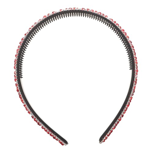 CLISPEED Rhinestone Haarreif Damen Strass Haarband Feines Stirnband Kopfstück für Hochzeit Party und Alltag Bequemes Design Modisches Accessoire für Frauen und Mädchen von CLISPEED