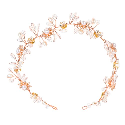 CLISPEED Rhinestone Haarschmuck Schneeflocke Haarband Glitzerndes Brautaccessoire für Party Festliche Damen Hochzeitsschmuck Elegantes Leichtes Design von CLISPEED