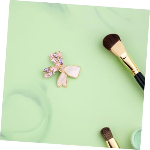 CLISPEED Rhinestone Schmetterling Brosche Pin Eleganter Frauen Anstecker für Kleider Mäntel Jacken Tücher Modischer Schmuck für Besondere Anlässe Hochzeiten Partys Geschenk von CLISPEED