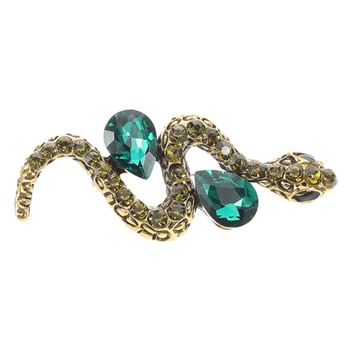 CLISPEED Schlangenbrosche Multifunktionale Anstecknadel für Damen Herren Einzigartiges Design Krawattennadel oder Hutaccessoire Dekoration CLISPEED Schlangenbrosche Multifunktionale Anstecknadel für Damen Herren Einzigartiges Design Krawattennadel oder Hutaccessoire Dekoration von CLISPEED