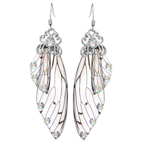 CLISPEED Schmetterling Flügel Ohrringe Hängend Leicht Elegant Damen Ohrschmuck Hochzeit Party CLISPEED Schmetterling Flügel Ohrringe Hängend Leicht Elegant Damen Ohrschmuck Hochzeit Party von CLISPEED