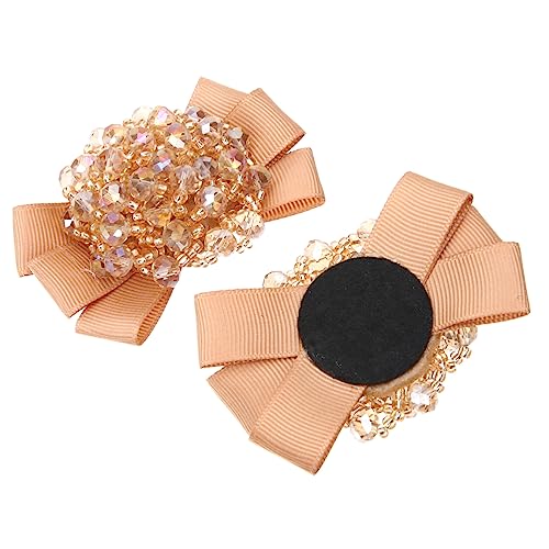 CLISPEED Schuhclips für Damen Schuhschmuck Schnalle für Hochzeit Prom und Besondere Anlässe Stilvolle Schuhverzierung mit Langlebigem Material und Funkelndem Design von CLISPEED