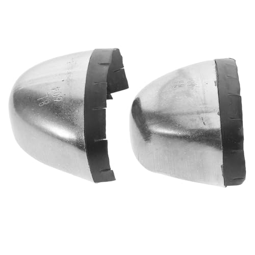 CLISPEED Schutzkappen für Arbeitsschuhe Stahlkappen Überzüge Sicherheitsschuh Zehenschutz Robust Langlebig Arbeitsschutz für Herren und Damen Geeignet für Stahlkappen Arbeitsschuhe von CLISPEED