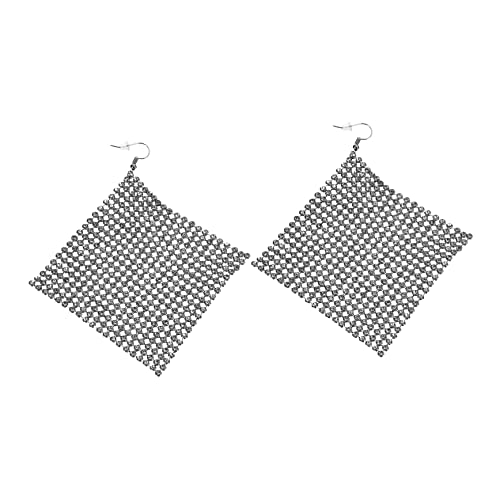 CLISPEED Schwarze Lange Ohrstecker mit Funkelnden Strasssteinen Ohrschmuck für Damen Leicht und Formbeständig für Alltag und Besondere Anlässe CLISPEED Schwarze Lange Ohrstecker mit Funkelnden Strasssteinen Ohrschmuck für Damen Leicht und Formbeständig für Alltag und Besondere Anlässe von CLISPEED