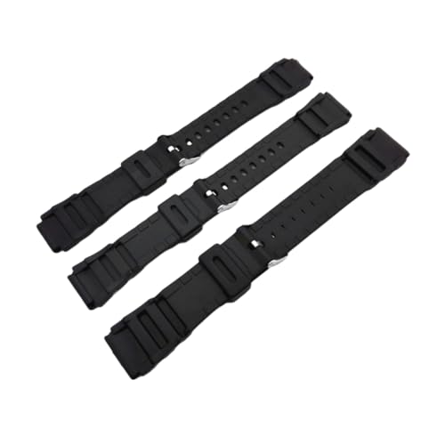 CLISPEED Shock PU Ersatz uhrenarmband Langlebiges Armband mit Silberner Edelstahl dornschließe Weiches Komfortables Lederimitat Kompatibel mit Weiteren Modellen für Herren und Sportuhren von CLISPEED