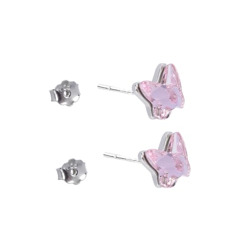 CLISPEED Silber Ohrstecker Damen mit Hypoallergene Ohrhänger Leicht und Langlebig Geschenkidee für Frauen Mädchen Geburtstag und Abschlussfeier von CLISPEED