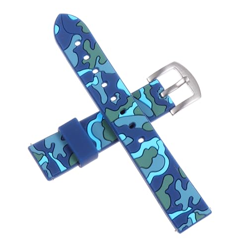 CLISPEED Silikon Ersatzarmband für Pro Wasserdichtes Strapazierfähiges Smartwatch Armband mit Edelstahlverschluss Kompatibel Modisches Langlebiges Uhrenarmband von CLISPEED