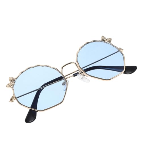 CLISPEED Sonnenbrille Mädchen Uv-schutz Modisch Verspieltes Design Niedliche Mädchen Sonnenbrillen für Outdoor Party Freizeit Geeignet Leichte Trendige Kindersonnenbrille mit Charmantem von CLISPEED