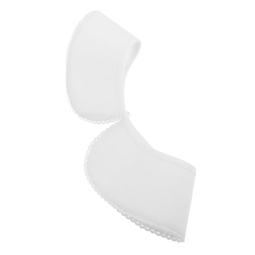 CLISPEED Stand-up-kragen Falsches Hemd Bluse Mit Abnehmbarem Kragen Bluse Mit Falschem Kragen Dickey Kragen Für Frauen Fake-kragen Abnehmbar Bestickter Stoff-fake-kragen Weiß Baumwolle CLISPEED Stand-up-kragen Falsches Hemd Bluse Mit Abnehmbarem Kragen Bluse Mit Falschem Kragen Dickey Kragen Für Frauen Fake-kragen Abnehmbar Bestickter Stoff-fake-kragen Weiß Baumwolle von CLISPEED