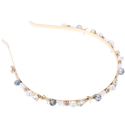 CLISPEED Stirnband mit Perlen und Muscheln Braut Haarband für Hochzeiten Geburtstagsfeiern Formelle Anlässe Exquisites Haarschmuck Accessoire für Mädchen und Damen CLISPEED Stirnband mit Perlen und Muscheln Braut Haarband für Hochzeiten Geburtstagsfeiern Formelle Anlässe Exquisites Haarschmuck Accessoire für Mädchen und Damen von CLISPEED