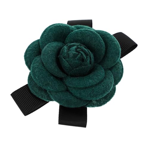 CLISPEED Stoffbrosche Schleifenform Hochwertige Hochzeit Anstecknadel Brautjungfer Kleidung Accessoire Festliche Mode für Pullover Kleid Tuch Cape Mütze Schal Dekoration von CLISPEED