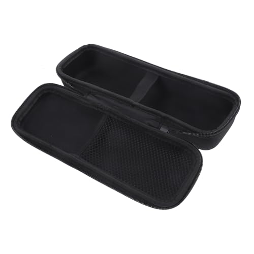 CLISPEED Stoßfeste Mikrofon Tasche Eva Leichtes Handmikrofon Etui mit Netztasche Kabel Organizer Schutz für Kabellose Mikrofone und Zubehör von CLISPEED