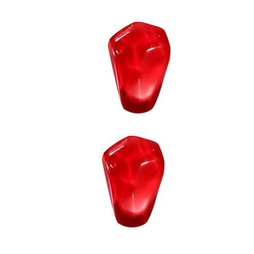 CLISPEED Stylische Ohrstecker Silber Ohrhänger Granatapfel Design Rote Früchte Ohrschmuck Damen Persönlichkeit Schmuck Geschenk von CLISPEED