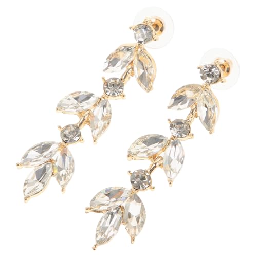 CLISPEED Stylische Quasten Ohrhänger Damen Geometrische Funkelndes Design Leichte Zinklegierung Ohrschmuck Elegant Für Alltag Und Festliche Anlässe von CLISPEED