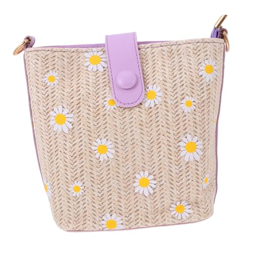 CLISPEED Stylische Umhängetasche für Damen Tragbare Schultertasche Modisches Bucket Bag mit Vielseitigen Tragemöglichkeiten für Alltag und Freizeit CLISPEED Stylische Umhängetasche für Damen Tragbare Schultertasche Modisches Bucket Bag mit Vielseitigen Tragemöglichkeiten für Alltag und Freizeit von CLISPEED