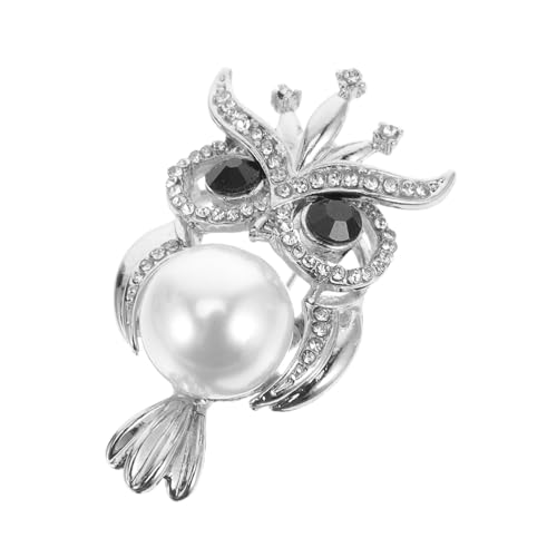 CLISPEED Süße Eulenbrosche für Damen Anstecknadel Legierung für Partys Hochzeiten Vielseitiges Tier zur Stilvollen Bekleidung CLISPEED Süße Eulenbrosche für Damen Anstecknadel Legierung für Partys Hochzeiten Vielseitiges Tier zur Stilvollen Bekleidung von CLISPEED