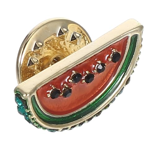CLISPEED Wassermelonen-anstecker Cartoon-obst-brosche Anstecknadel Japanische Brosche Süße Broschennadel Strandbrosche Hawaii-anstecker Obst-anstecker Anstecker Für Kleidung Jacken Hüte von CLISPEED