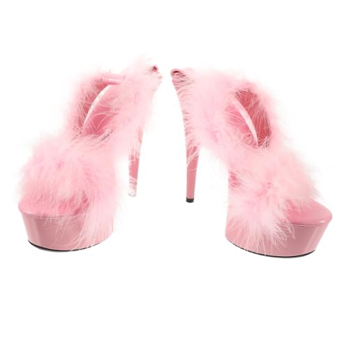 CLISPEED Super High Heel Sandalen Damen Ultrahoch Stabil Atmungsaktiv Strapazierfähig Eleganter Look für Party und Alltag Zufällige Farbe Zufällige Farbe CLISPEED Super High Heel Sandalen Damen Ultrahoch Stabil Atmungsaktiv Strapazierfähig Eleganter Look für Party und Alltag Zufällige Farbe Zufällige Farbe von CLISPEED