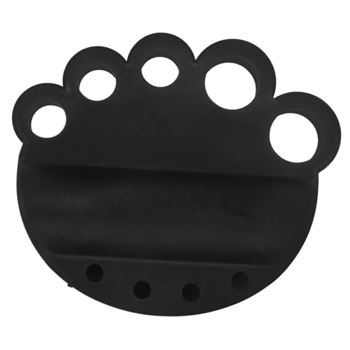 CLISPEED Tattoo Ink Cup Holder Armiger Halter für Eyebrow Tattoos und Kosmetikkleber Schwarzer Organizer mit Mehrfachlöchern Langlebig und Multifunktional für Microblading und Make Up von CLISPEED