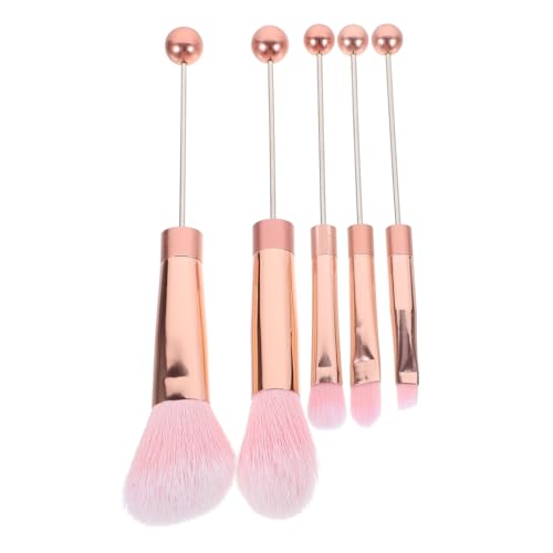 CLISPEED Teiliges Make Up Pinsel Set mit Metallgriff Weiche Hautfreundliche Borsten Kompakt und Leicht für Reisen Mit Puder und Eyeliner Pinsel Stilvolles Design für Präzises Auftragen und von CLISPEED