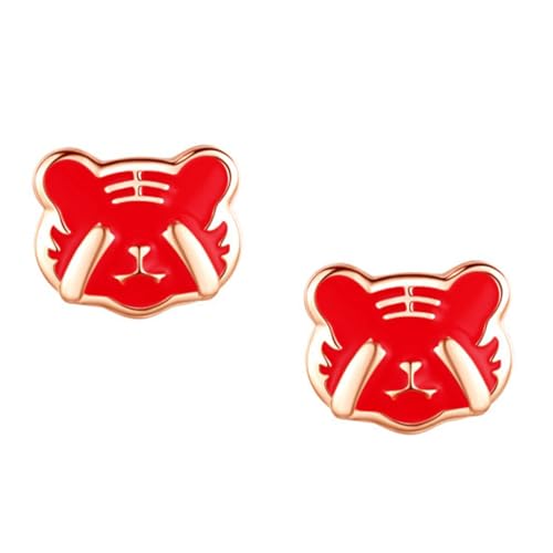 CLISPEED Tiger Ohrringe aus Hochwertigem Temperaturfühlend Farbwechselnd Modische Ohrstecker für Damen Geschenkidee für Geburtstag Hochzeit Alltag und Festliche Anlässe CLISPEED Tiger Ohrringe aus Hochwertigem Temperaturfühlend Farbwechselnd Modische Ohrstecker für Damen Geschenkidee für Geburtstag Hochzeit Alltag und Festliche Anlässe von CLISPEED