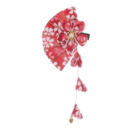 CLISPEED Traditioneller Haarschmuck mit Kirschblüten Tassel Kreativer Haarklammer für Damen Party Haarclip Stilvoller und Langlebiger Haaraccessoire für Alltag und Zufällige von CLISPEED