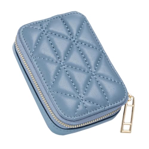 CLISPEED Tragbare Kosmetiktasche Lippenstifttasche Multifunktions-Aufbewahrungstasche Makeup Organizer Reise-Makeup-Tasche Kleine Lipgloss-Tasche Pu-Aufbewahrungstasche Lippenstift-aufbewah von CLISPEED