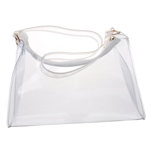 CLISPEED Transparent Schulter Handytasche für Stadionzulässige Umhängetasche mit Reißverschluss und Wasserabweisend für Konzerte und Sportevents zu Reinigen CLISPEED Transparent Schulter Handytasche für Stadionzulässige Umhängetasche mit Reißverschluss und Wasserabweisend für Konzerte und Sportevents zu Reinigen von CLISPEED