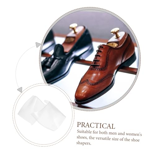 CLISPEED Transparente Schuhformer Schuhspanner aus Robustem PP Falten Schuhhalter zur Schuhpflege Verformungsresistente Schuhdehner für Damen und Herren von CLISPEED
