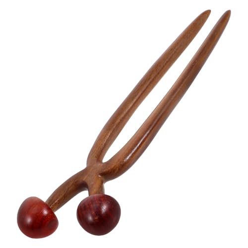 CLISPEED U förmige Haargabel aus Holz Glatte Oberfläche Leichter Haarstab für Hochsteckfrisuren Vintage Design Damen Haarnadel Haarschmuck für Partys Hochzeiten und Alltag für Dutt von CLISPEED