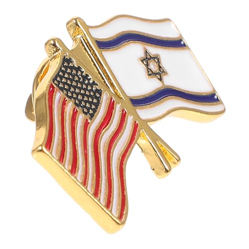 CLISPEED US Flagge Israel Flagge Anstecknadel Brosche Dekoratives Abzeichen für Kleidung und Hut Langlebiges Rostbeständiges Material für Partys und Festivals CLISPEED US Flagge Israel Flagge Anstecknadel Brosche Dekoratives Abzeichen für Kleidung und Hut Langlebiges Rostbeständiges Material für Partys und Festivals von CLISPEED