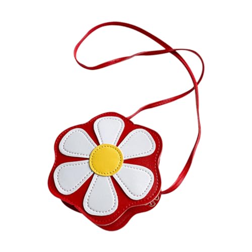 CLISPEED Umhängetasche Mädchen Rote Mini Crossbody Tasche mit Blumenmotiv Praktische Schultertasche für Kompakte Aufbewahrungstasche für Geldbörse Schlüssel Kosmetik und Karten CLISPEED Umhängetasche Mädchen Rote Mini Crossbody Tasche mit Blumenmotiv Praktische Schultertasche für Kompakte Aufbewahrungstasche für Geldbörse Schlüssel Kosmetik und Karten von CLISPEED