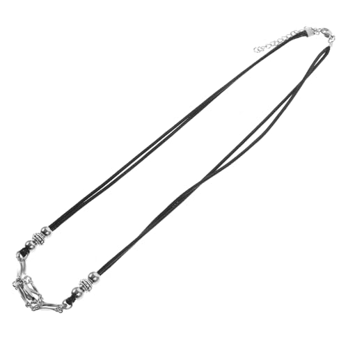 CLISPEED Verstellbare Kristallsteinhalter Kette mit Leerem Käfig für Steine Leichter Schmuckanhänger Vielseitig für Damen DIY Kristallanhänger Halskette von CLISPEED