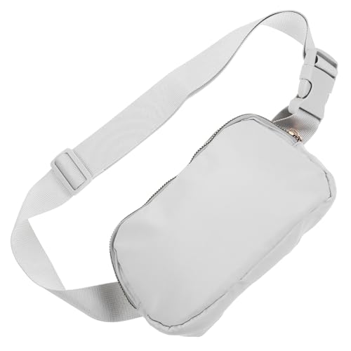 CLISPEED Verstellbare Laufgürtel Bauchtasche aus Robustem Oxford mit Reißverschluss Multifunktional als Hüft oder Umhängetasche für Damen und Herren Beim Sport und Reisen von CLISPEED