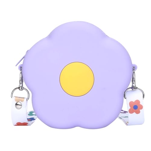 CLISPEED Verstellbare Silikon Blumentasche Klein Crossbody Umhängetasche Für Damen Und Waschbar Komfortabel von CLISPEED