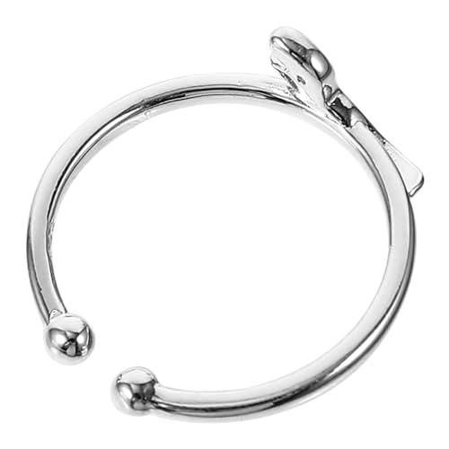 CLISPEED Verstellbarer Dinosaurier Ring Damen Kupfer Schmuck Accessoire Modisch Niedliches Design Einfacher Offener Fingerring Für Alltag Und Party von CLISPEED