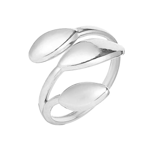 CLISPEED Verstellbarer Offener Fingerring Design Damen Schmuck Hautfreundlich Eleganter Statement Ring von CLISPEED